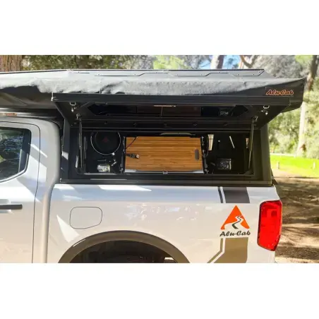 Ensemble de cuisine complet 1250mm avec compartiments latéral pour hardtop Contour Alu-Cab